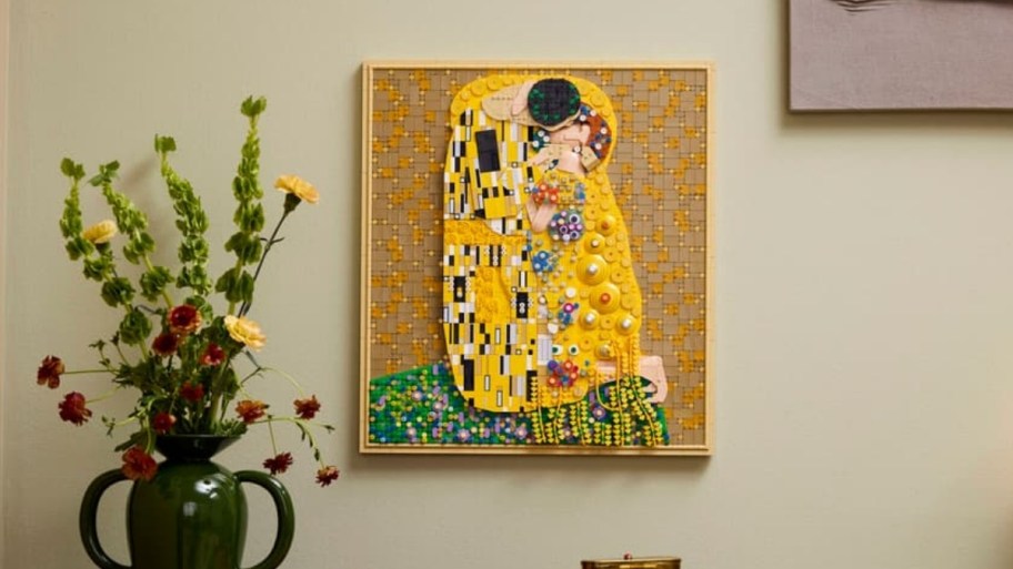 lego gustave klimt the kiss building set