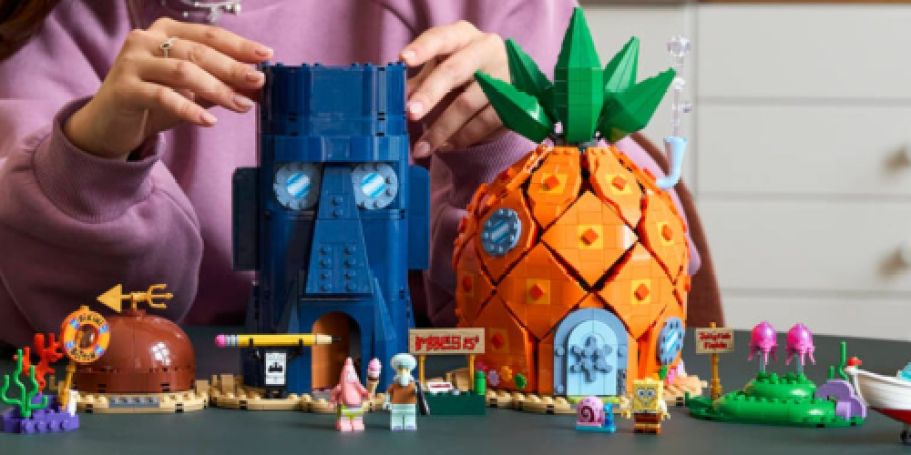 LEGO Icons SpongeBob SquarePants Bikini Bottom Set Available for Pre-Order
