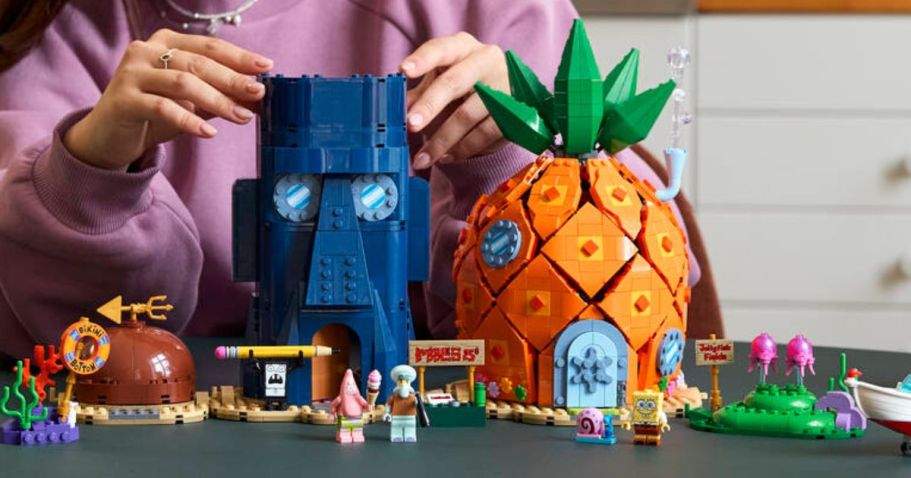 LEGO Icons SpongeBob SquarePants Bikini Bottom Set Available for Pre-Order