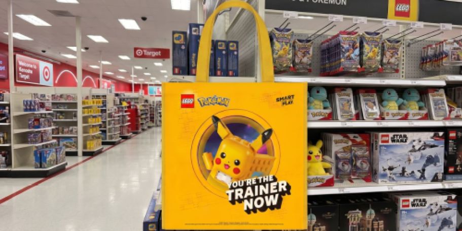 Target Store Event | FREE LEGO Pokémon Bag w/ Purchase on August 1st