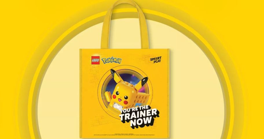 Lego Pokemon Pikachu Bag