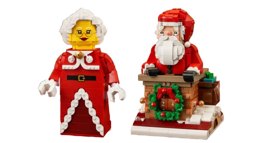 LEGO mrs. clause and santa toys