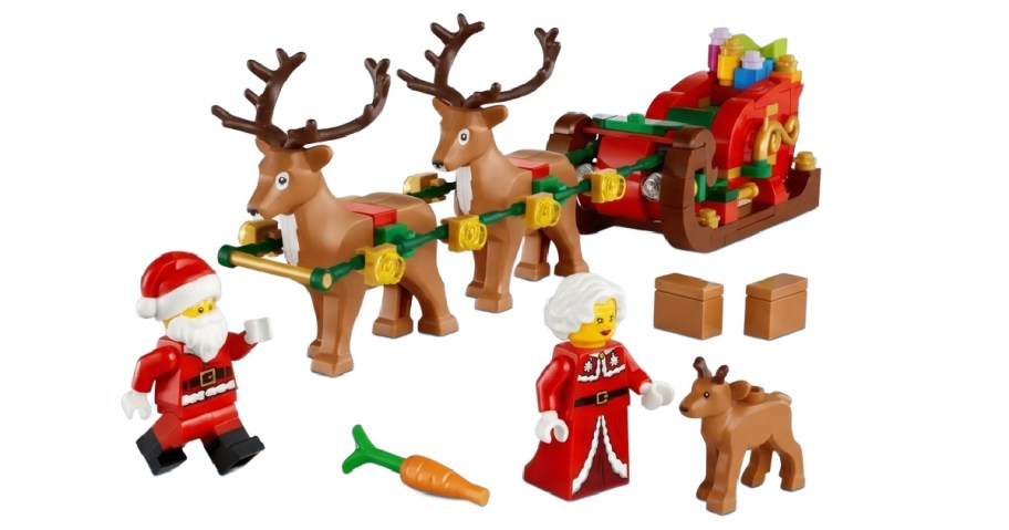 LEGO santa's sleigh toy