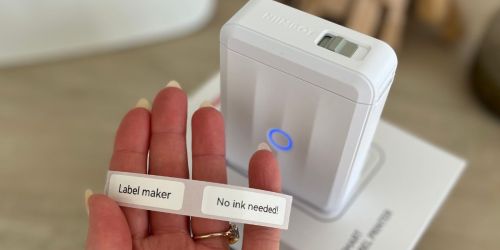 Wireless Label Maker Only $9.99 on Amazon | Compact & Easy to Use