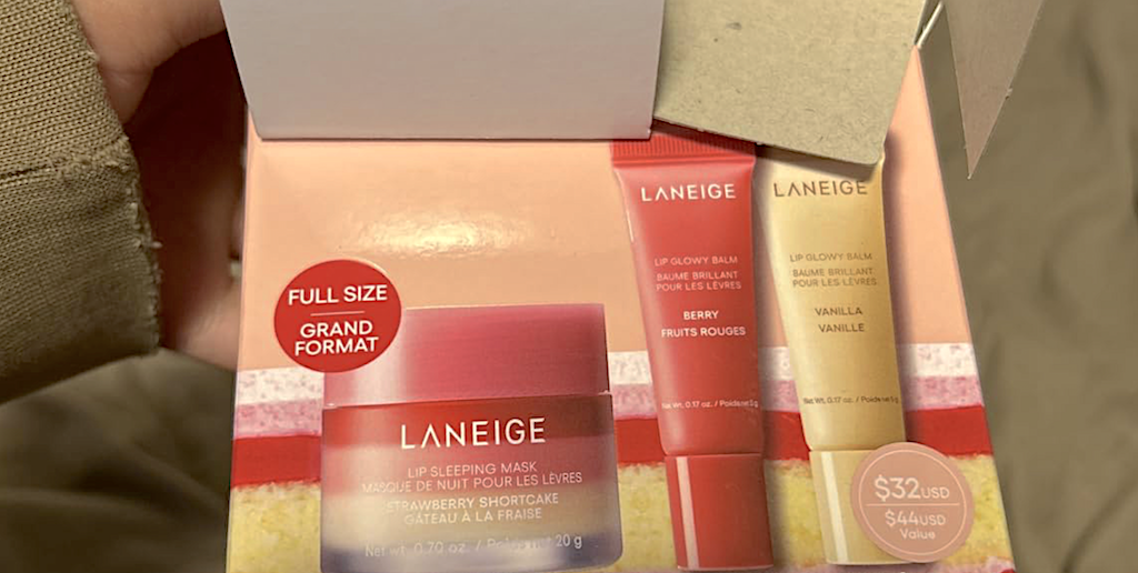 Laneige lip trio 