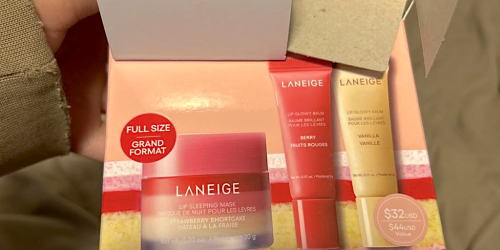 Laneige Lip Trio Set Only $21 Shipped on Amazon (Includes Full-Size Lip Sleeping Mask!)