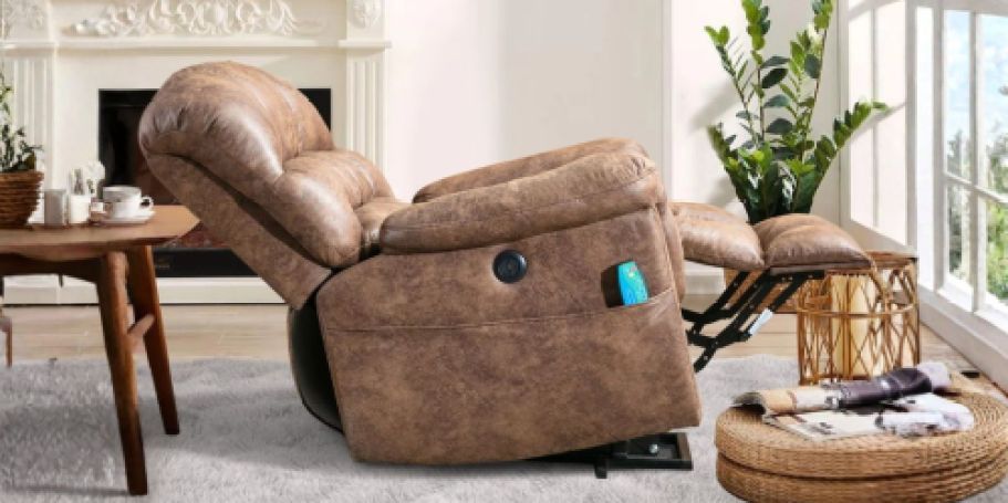 Power Lift Recliner w/ Heat & Massage ONLY $350 Shipped on Wayfair.com (Reg. $1,800)
