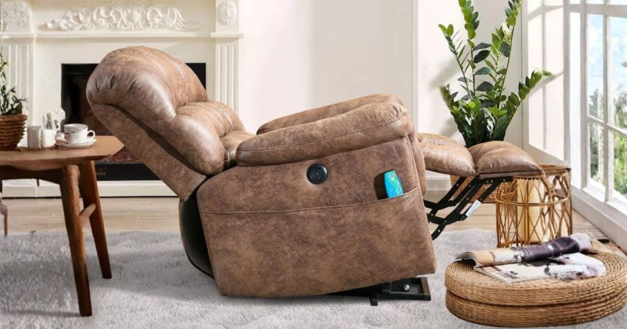 Power Lift Recliner w/ Heat & Massage ONLY $350 Shipped on Wayfair.com (Reg. $1,800)