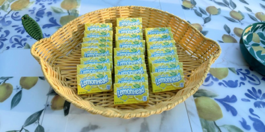 Lemonhead Candy 24-Pack Only $3.65 Shipped on Amazon