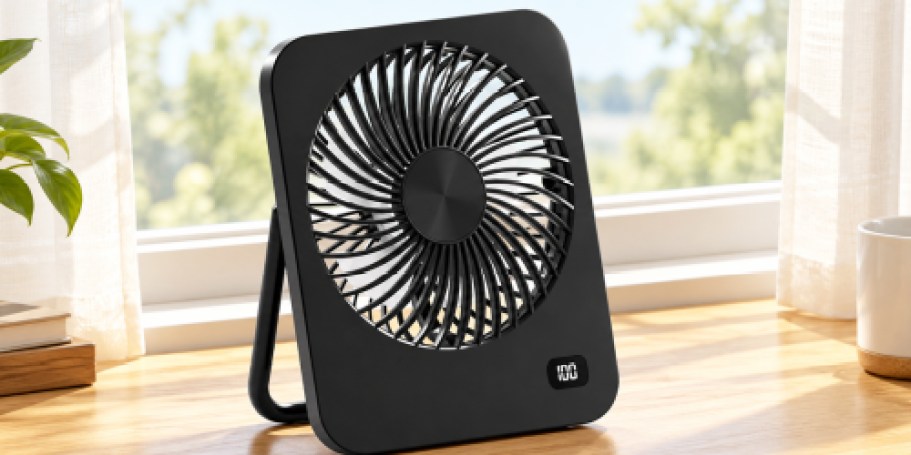 Portable Desk Fan Just $9.99 on Amazon (Reg. $20)