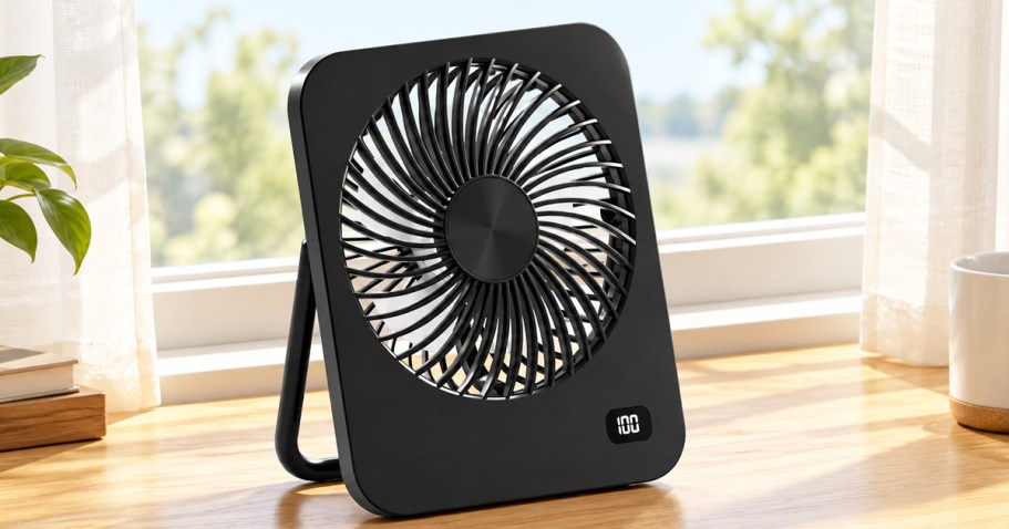 Portable Desk Fan Just $9.99 on Amazon (Reg. $20)