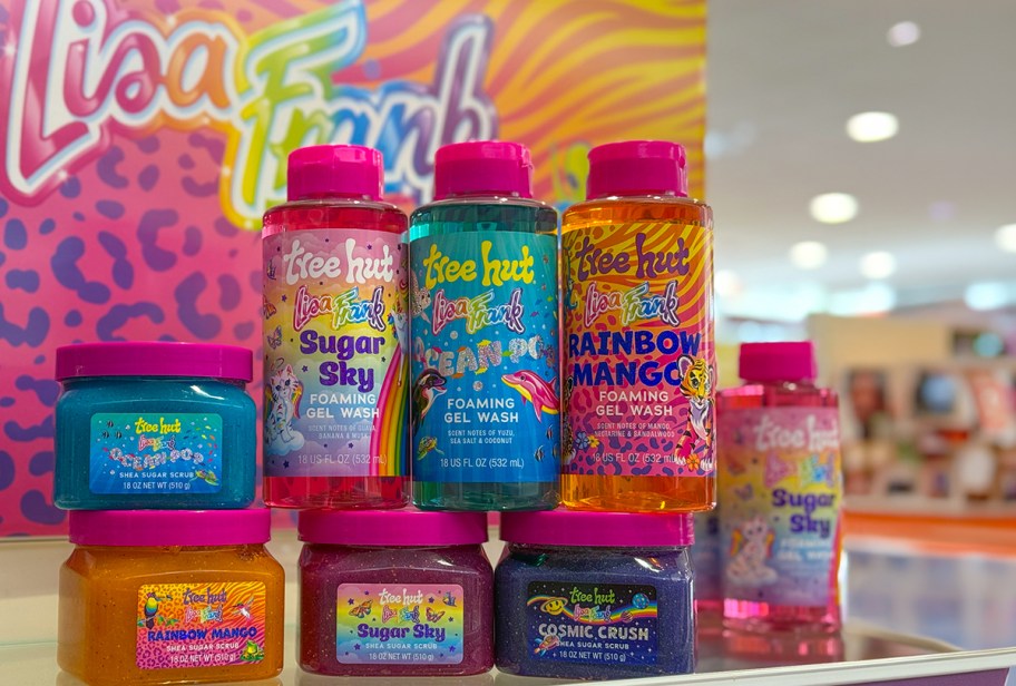 Lisa Frank Sugar Scrub Collection at ULTA