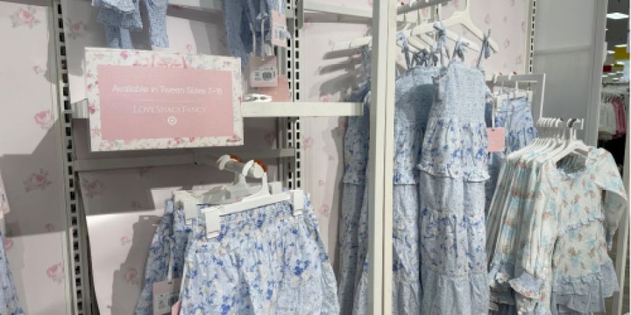 LoveShackFancy x Target Clothing Clearance = Shirts & Shorts from $12