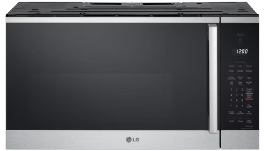LG 1.8-cu ft Over-the-Range Microwave w/ Sensor Cooking