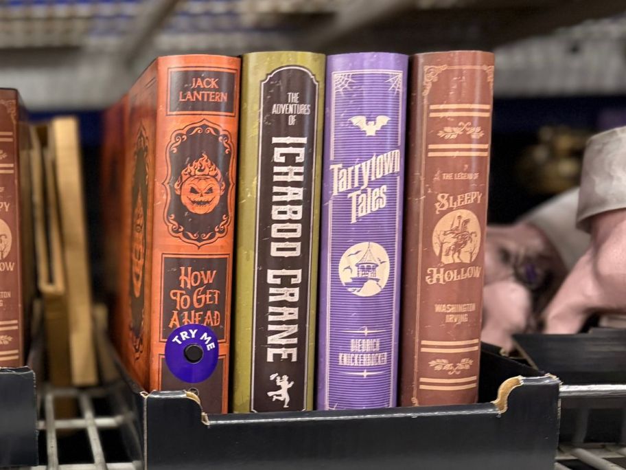 Haunted Living Animated Halloween Book Stack