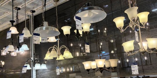 Up to 75% Off Lowe’s Lighting + Free Shipping | Styles from $16 Shipped