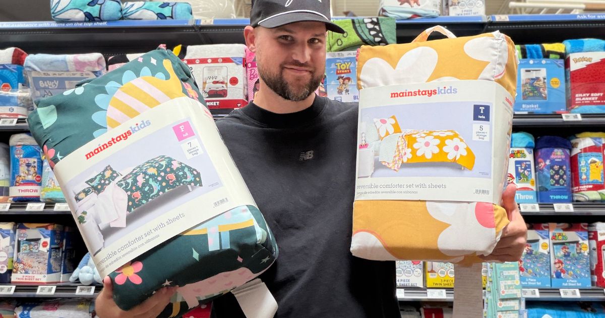 Walmart Has the Cutest New Mainstays Kids Bedding & Room Decor (Starting Under $10)