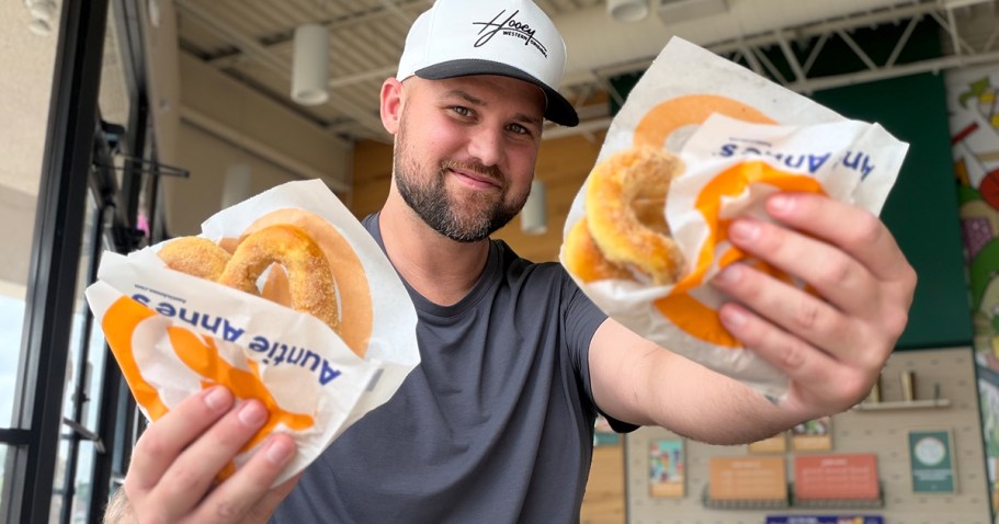 Grab BOGO Auntie Anne’s Pretzels on July 26th