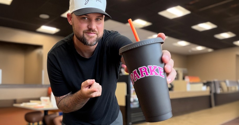 FREE Dunkin’ x Parke Tumbler w/ Purchase Today (+ Merch Drops Online at 10 AM EST)