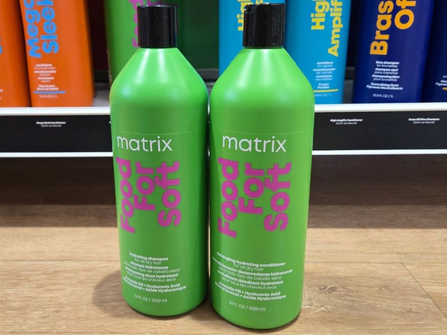 Matrix So Soft Shampoo and Conditioner Liters