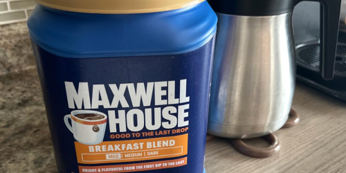 Maxwell House Ground Coffee Canister Only $13.28 Shipped on Amazon (Reg. $19)