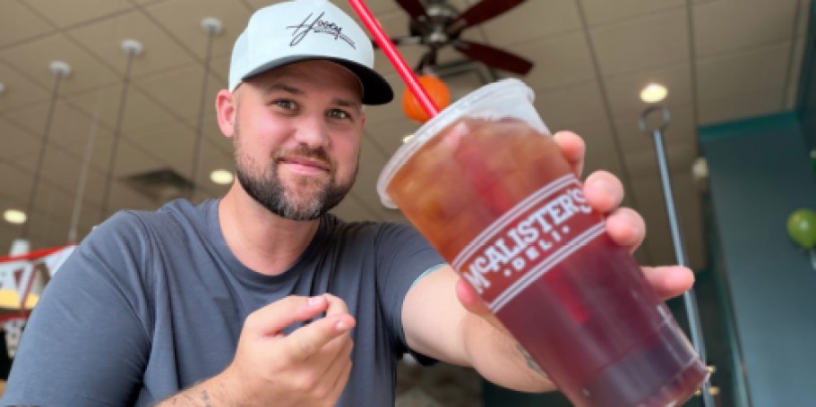FREE McAlister’s Deli Tea Today (Grab Up to FOUR!)