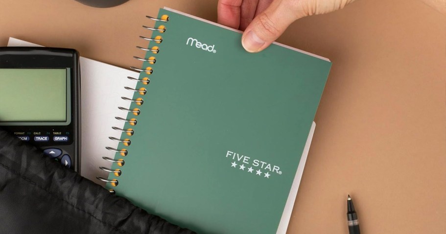 Mead Five Star Notebook Just $1.51 Shipped on Amazon