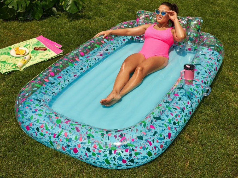 These Tanning Pools Went Viral & We Found One for UNDER $10!