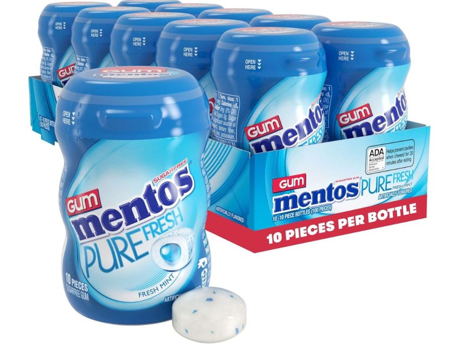10-Pack of Mentos Gum