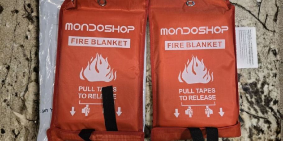 Reader-Fave Emergency Fire Blankets Only $4.50 Each on Amazon