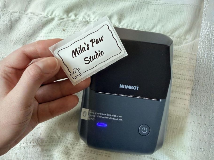 Wireless Label Maker Only $14.99 on Amazon (Great for Small Business!)