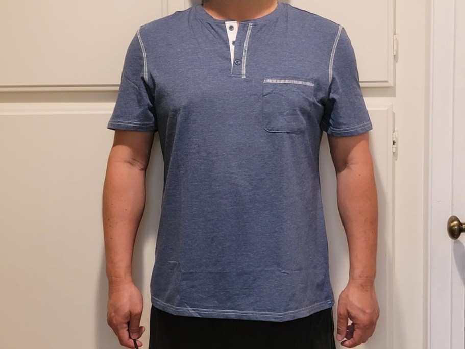 Men’s Henley Tee Only $6.99 on Amazon (Reg. $14)