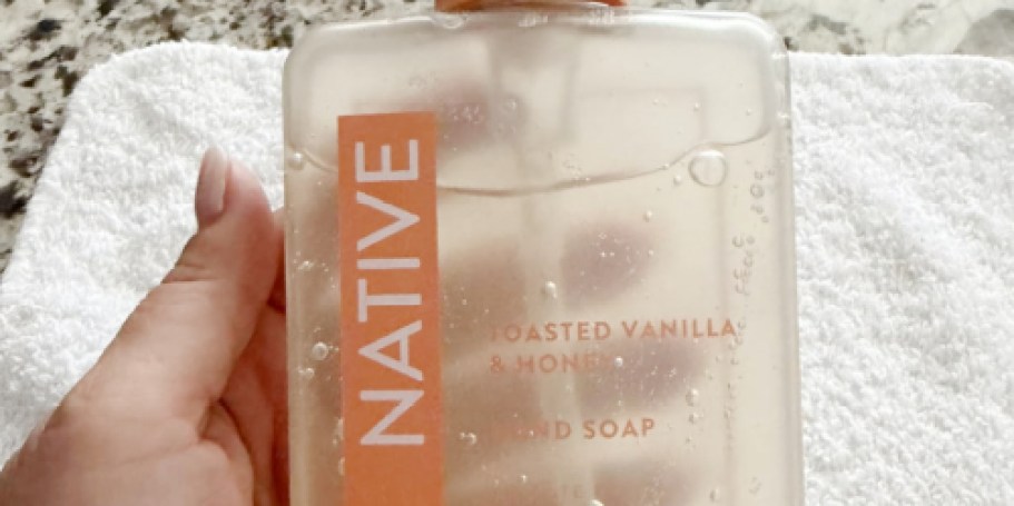 Native Hand Soaps Just $2 Each Shipped on Amazon (Regularly $6)