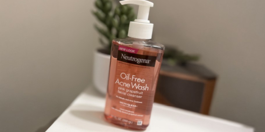 Neutrogena 9oz Face Wash Only $3.30 Shipped on Amazon (Reg. $10)