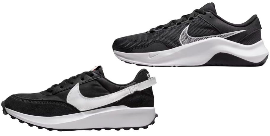 Nike Waffle Debut Women's Shoes and Legend Essential 3 Next Nature Women's Workout Shoes