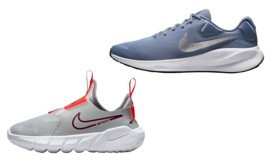 Nike running shoes for kids and adults
