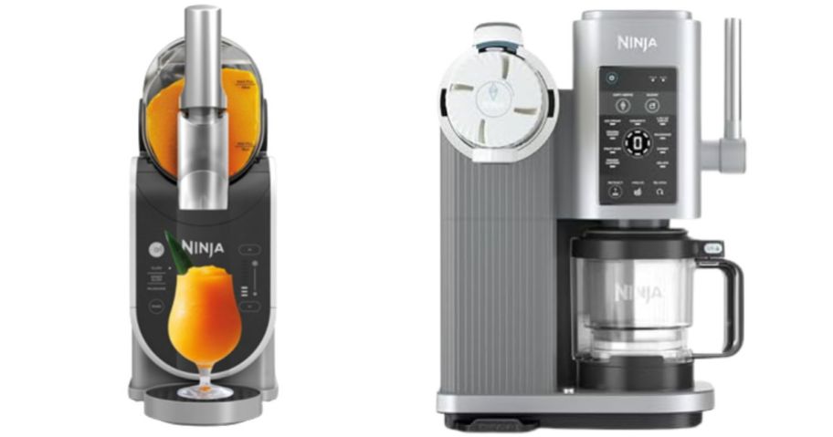 Ninja FS300 SLUSHi 3-in-1 72oz Professional Frozen Drink Maker and Ninja CREAMi Scoop & Swirl Ice Cream Maker