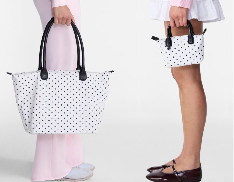 No boundaries Tote Polka Dot Tote Bags