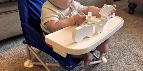 Nuby Pop-Up Booster Seat w/ Removable Tray Only $22.99 on Amazon (Reg. $35)