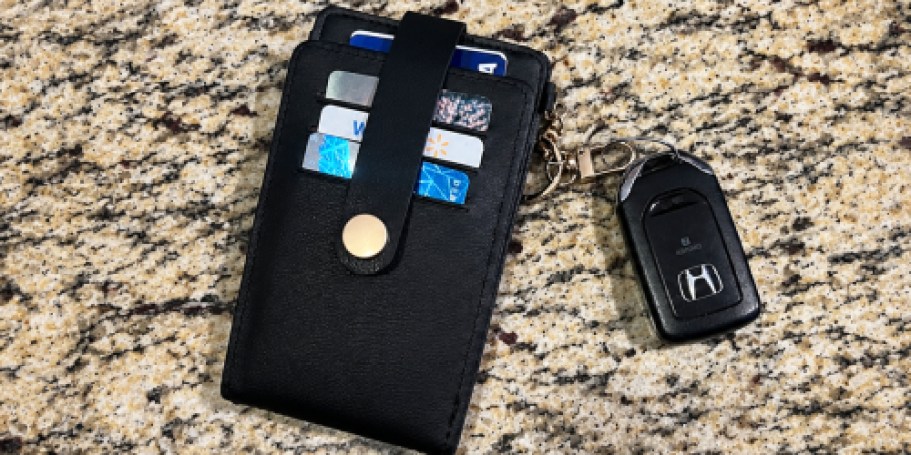 Women’s RFID Blocking Wallet w/ Keychain Only $4.49 on Amazon (Reg. $13)