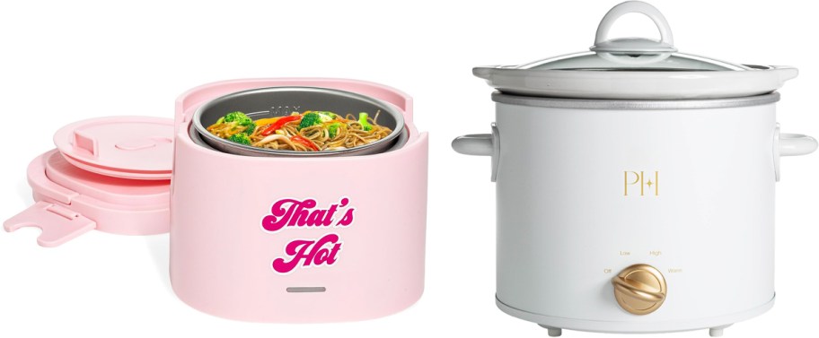 Paris Hilton lunch warmer and slow cooker