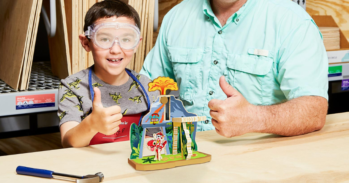Free Kids Paw Patrol Workshop at Lowe&rsquo;s: Register Now to Build Volcano on 8/15