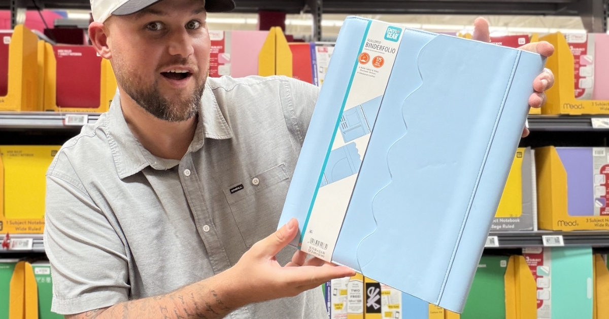 Your Trapper Keeper Grew Up… and Now It Holds a Tablet