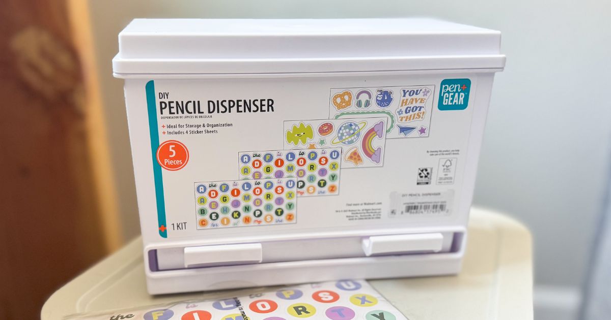 Walmart’s Under $5 Viral Pencil Dispenser is BACK (+ Inclusive Learning Tools from $2)