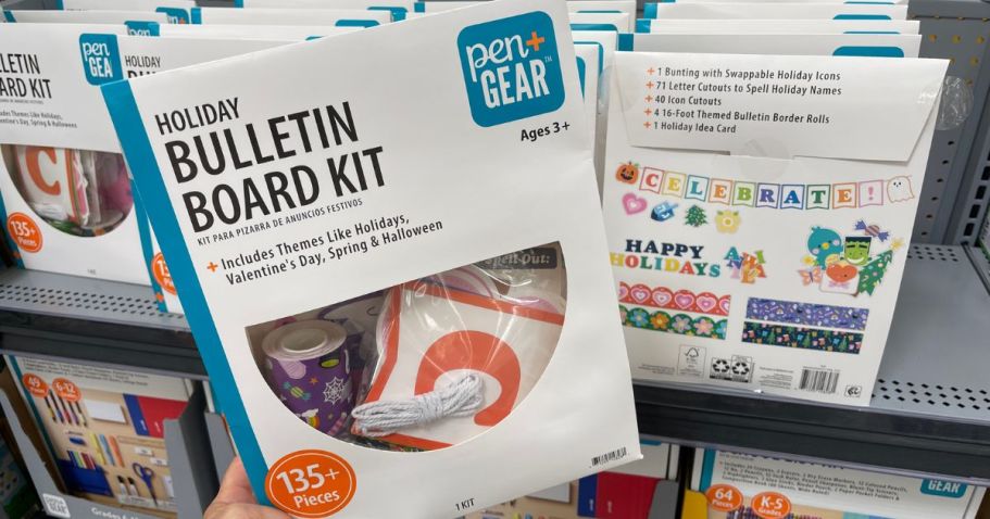 Transform Your Classroom for Every Holiday w/ This $9.97 Walmart Bulletin Board Kit