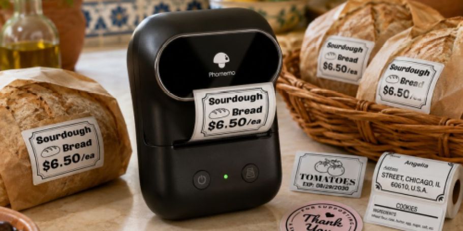Portable Label Maker Just $13.99 on Amazon (Reg. $30)