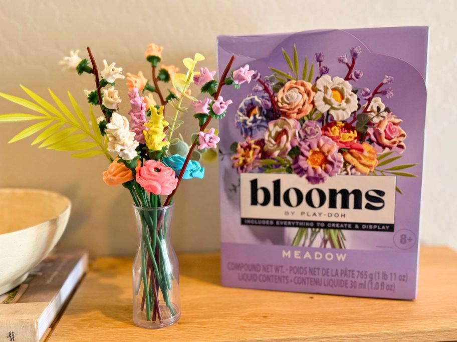 Playdoh bloom on display