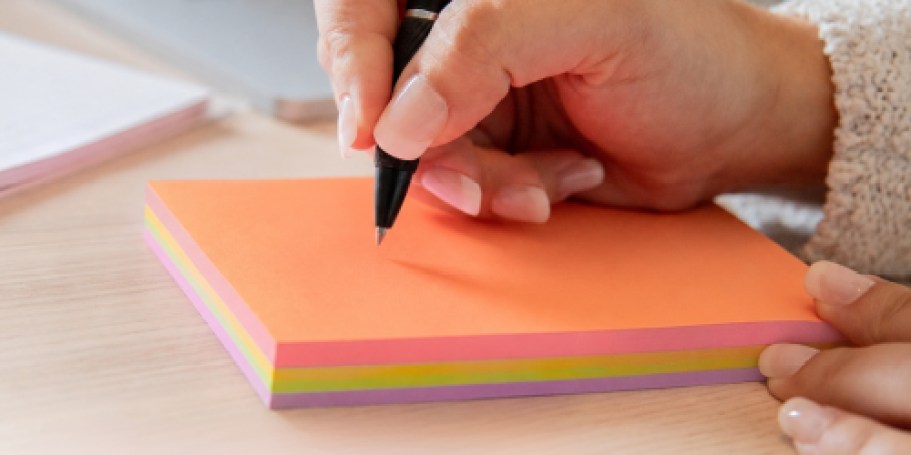 Post-it 6×4″ Sticky Notes 8-Pack Just $4.88 Shipped on Amazon (Reg. $19)