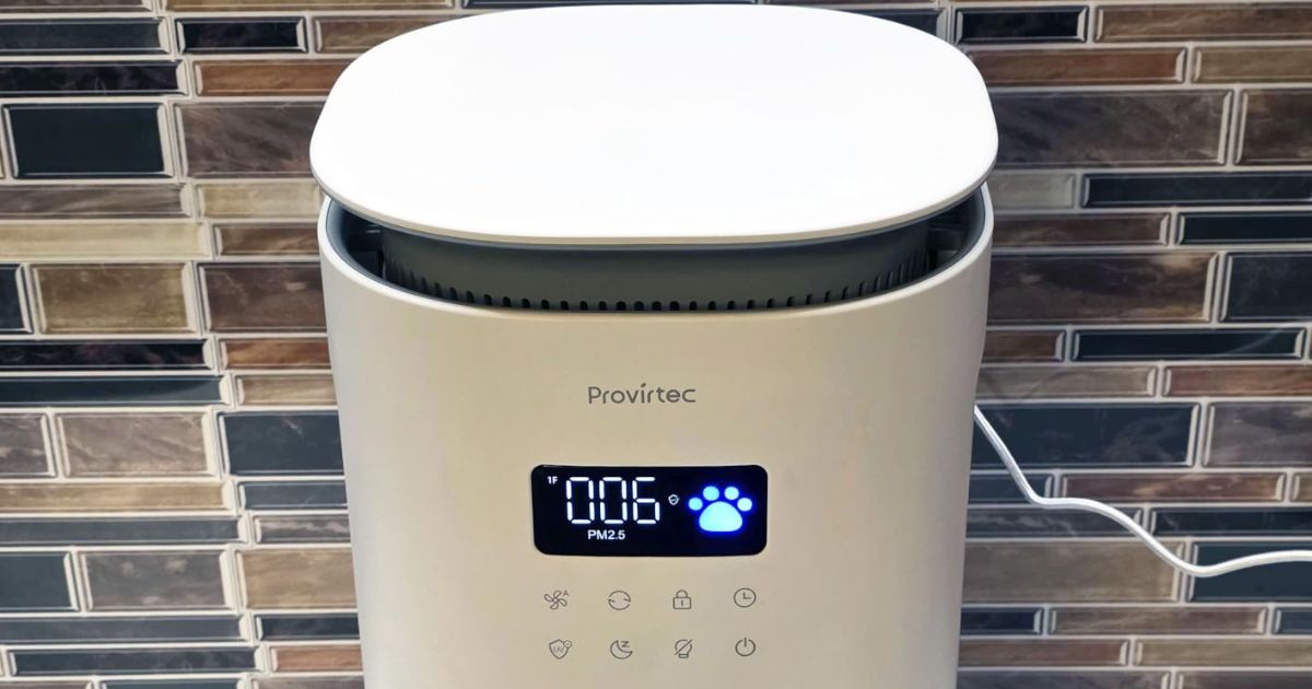 Pet Air Purifier w/ 2 Year Filter Kit Just $69.99 Shipped on Amazon | Captures Loose Pet Hair & Dander
