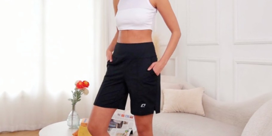 Women’s Bermuda Shorts Just $5.99 on Amazon | Great for Workouts